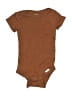 Gerber Solid Brown Short Sleeve Onesie Size 0-3 mo - photo 1