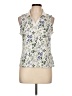 Laura Ashley Ivory Sleeveless Polo Size L - photo 1