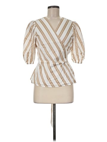 Ann Taylor Short Sleeve Blouse (view 1)