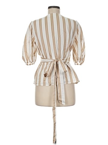 Ann Taylor Short Sleeve Blouse (view 2)
