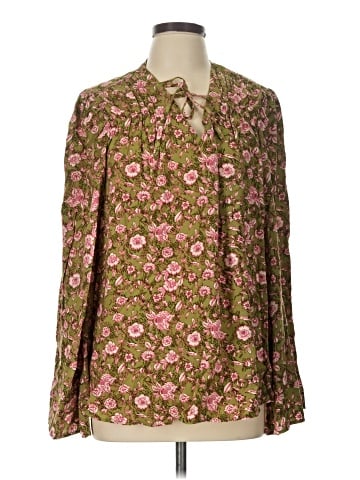 Jessica Simpson Long Sleeve Blouse (view 1)