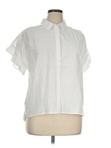 Caslon Short Sleeve Blouse (view 1)