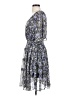 Easel 100% Polyester Floral Blue Cocktail Dress Size S - photo 5