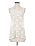 Shyanne Ivory Sleeveless Blouse Size S - photo 1