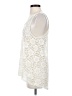 Shyanne Ivory Sleeveless Blouse Size S - photo 5