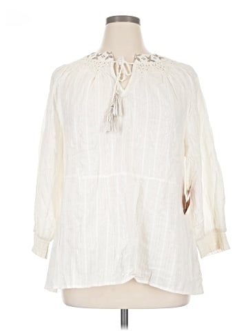 Reba 3/4 Sleeve Blouse (view 1)