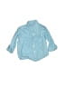 The Children's Place Blue Long Sleeve Button-Down Shirt 9-12 MO / 12 MO - photo 1
