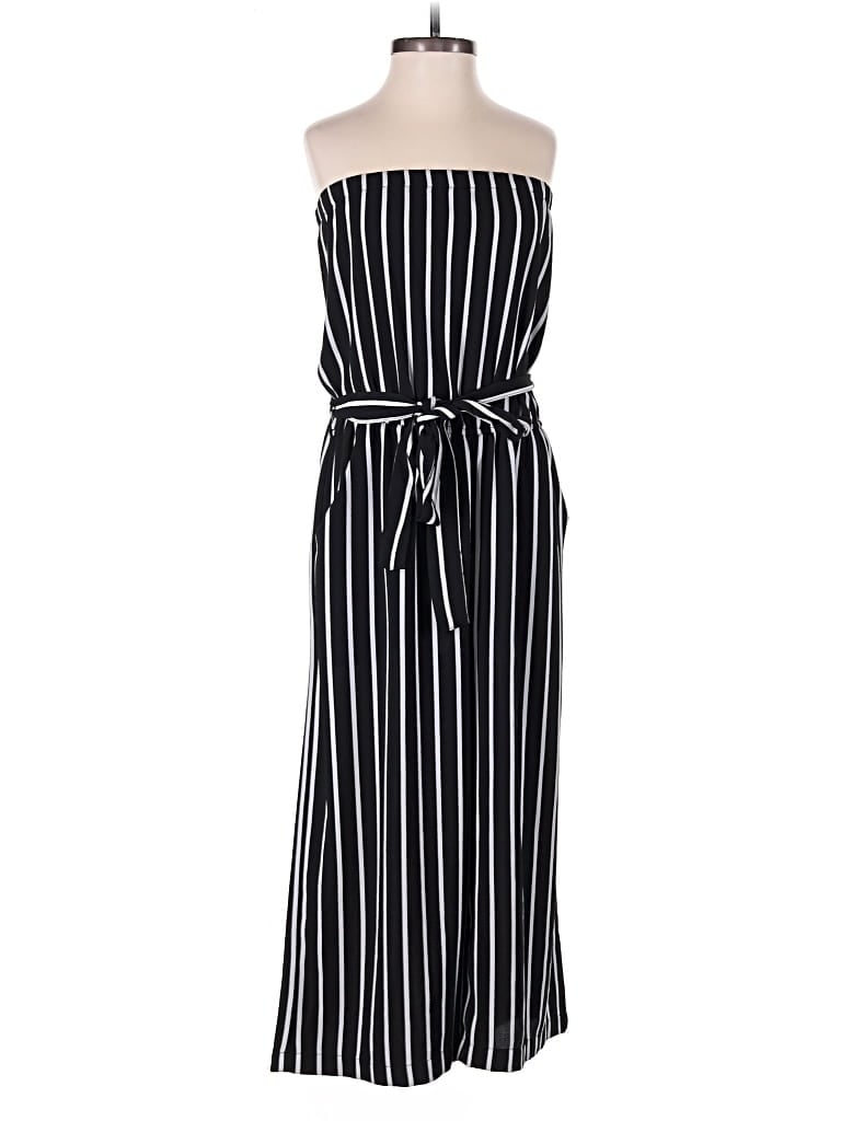 Pre-owned Ambiance Jumpsuit In Black