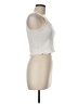 Versona Ivory Sleeveless Top Size M - photo 4