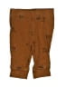 Carter's 100% Cotton Brown Casual Pants 0-3 MO / 3 MO - photo 1