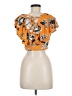Love Orange Short Sleeve Blouse Size M - photo 2