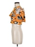 Love Orange Short Sleeve Blouse Size M - photo 5