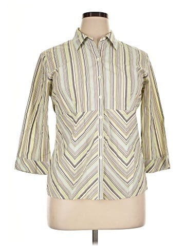 Style&Co 3/4 Sleeve Button-Down Shirt (view 1)