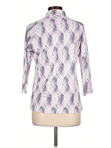 Sport Haley 3/4 Sleeve Button-Down Shirt (view 2)