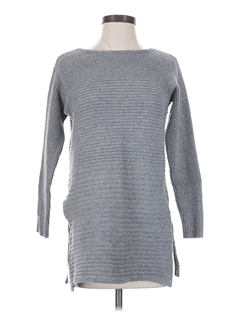 Pre-owned Jjill Pullover Sweater In Gray