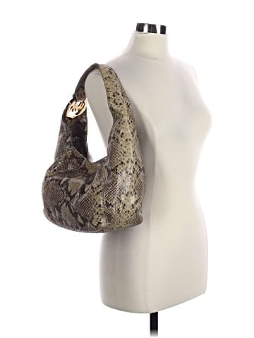 MICHAEL Michael Kors Leather Hobo (view 2)