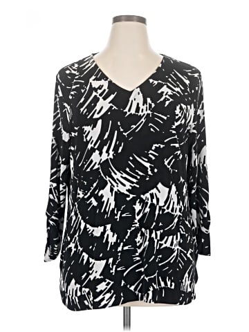 Travelers by Chico's 3/4 Sleeve Blouse (view 1)