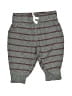 Carter's Stripes Gray Casual Pants 0-3 MO / 3 MO - photo 1