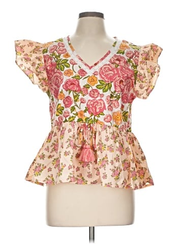 Pol Short Sleeve Blouse (view 1)