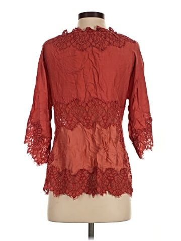 Moulinette Soeurs 3/4 Sleeve Blouse (view 2)