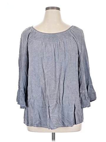 Spense 3/4 Sleeve Blouse (view 1)