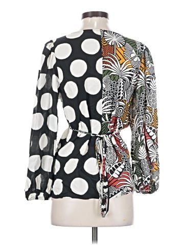 FARM Rio for Anthropologie 3/4 Sleeve Blouse (view 2)