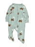 Carter's Print Blue Long Sleeve Onesie 0-3 MO / 3 MO - photo 1