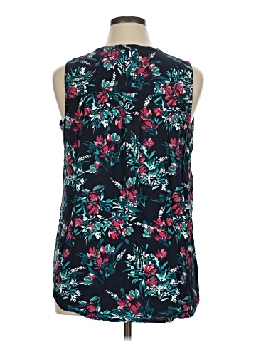 Great Northwest Indigo Sleeveless Blouse (view 2)
