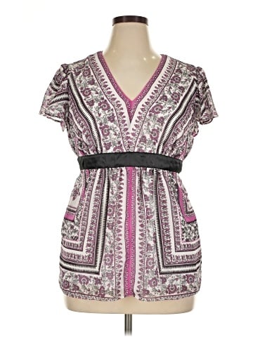 B. Moss Short Sleeve Blouse (view 1)