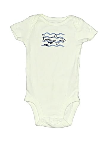 Child of Mine by Carter's Short Sleeve Onesie (view 1)