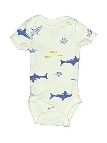 Child of Mine by Carter's Short Sleeve Onesie (view 1)