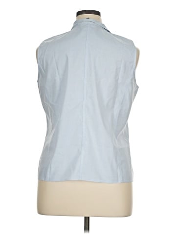 Jones New York Collection Sleeveless Button-Down Shirt (view 2)