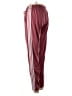 Adidas 100% Polyester Burgundy Track Pants Size XS - photo 2