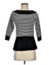 White House Black Market Polka Dots Black Pullover Sweater Size S - photo 1