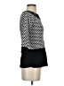 White House Black Market Polka Dots Black Pullover Sweater Size S - photo 4
