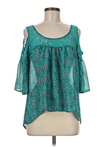 Wishful Park 3/4 Sleeve Blouse (view 1)