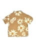 Zara Tropical Gold Short Sleeve Button-Down Shirt 12-18 MO / 18 MO - photo 2