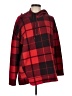 St. John's Bay Plaid Red Pullover Hoodie Size L (estimated) - photo 1