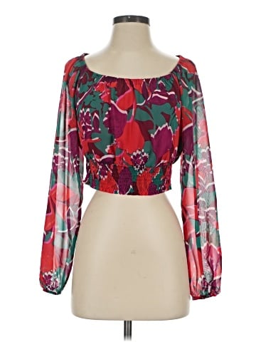 Bar III 3/4 Sleeve Blouse (view 1)