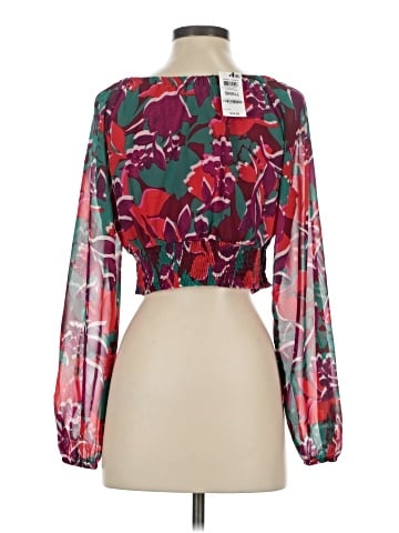 Bar III 3/4 Sleeve Blouse (view 2)