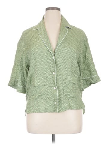 Equipment 3/4 Sleeve Button-Down Shirt (view 1)