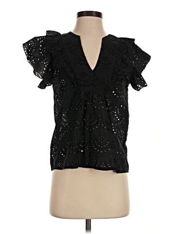 Nicole Miller Artelier Short Sleeve Blouse (view 1)