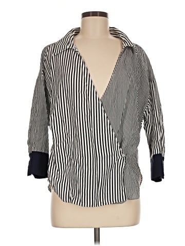 Lily 3/4 Sleeve Button-Down Shirt (view 1)