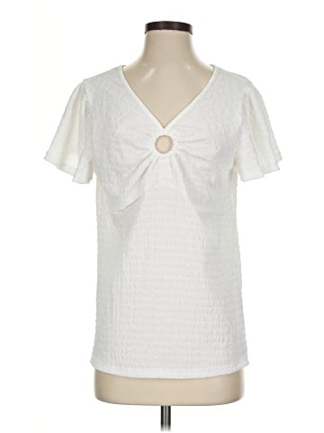 Juniper + Lime Short Sleeve Blouse (view 1)