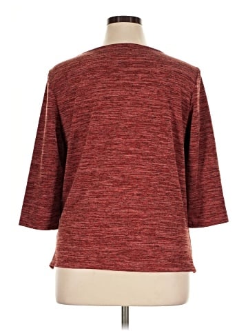 Alfred Dunner 3/4 Sleeve Top (view 2)
