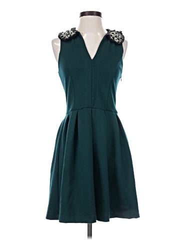 Aqua Cocktail Dress (view 1)