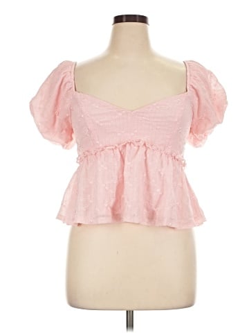 Trixxi Short Sleeve Blouse (view 1)