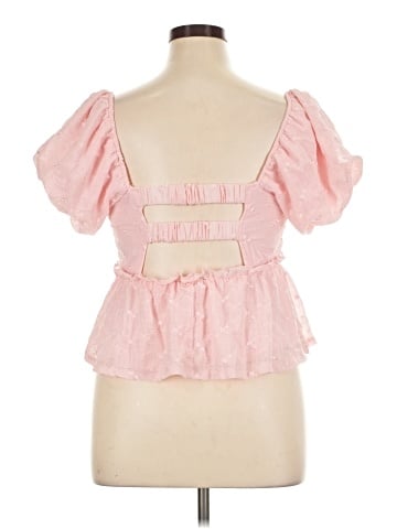 Trixxi Short Sleeve Blouse (view 2)