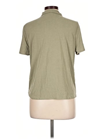 Green Envelope Short Sleeve Polo (view 2)