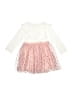 Little Lass 100% Polyester Pink Dress Size 3T - photo 2